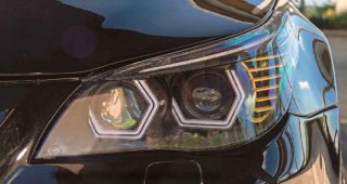BMW M5 E60 front lights