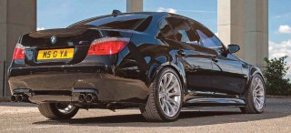 Tuned 702hp supercharged, meth-injected BMW M5 E60