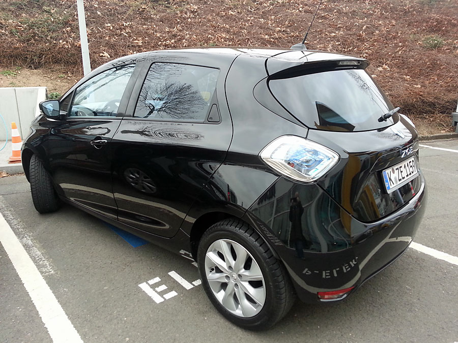 Тест электромобиля Renault ZOE
