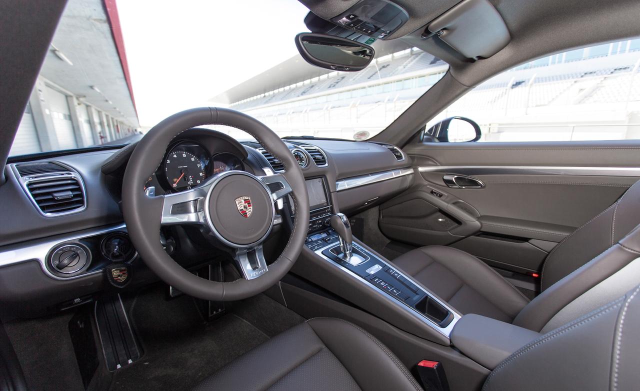 porsche cayman тест