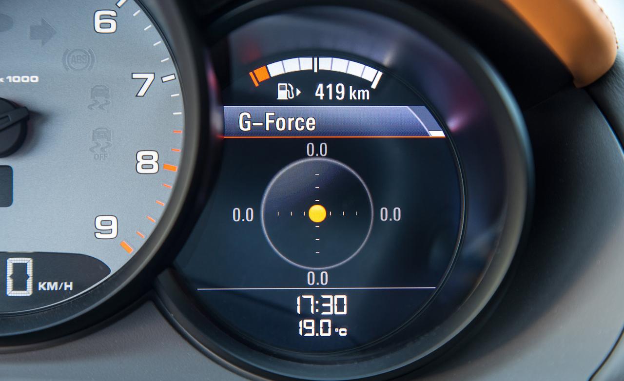 приборная панель Porsche Cayman