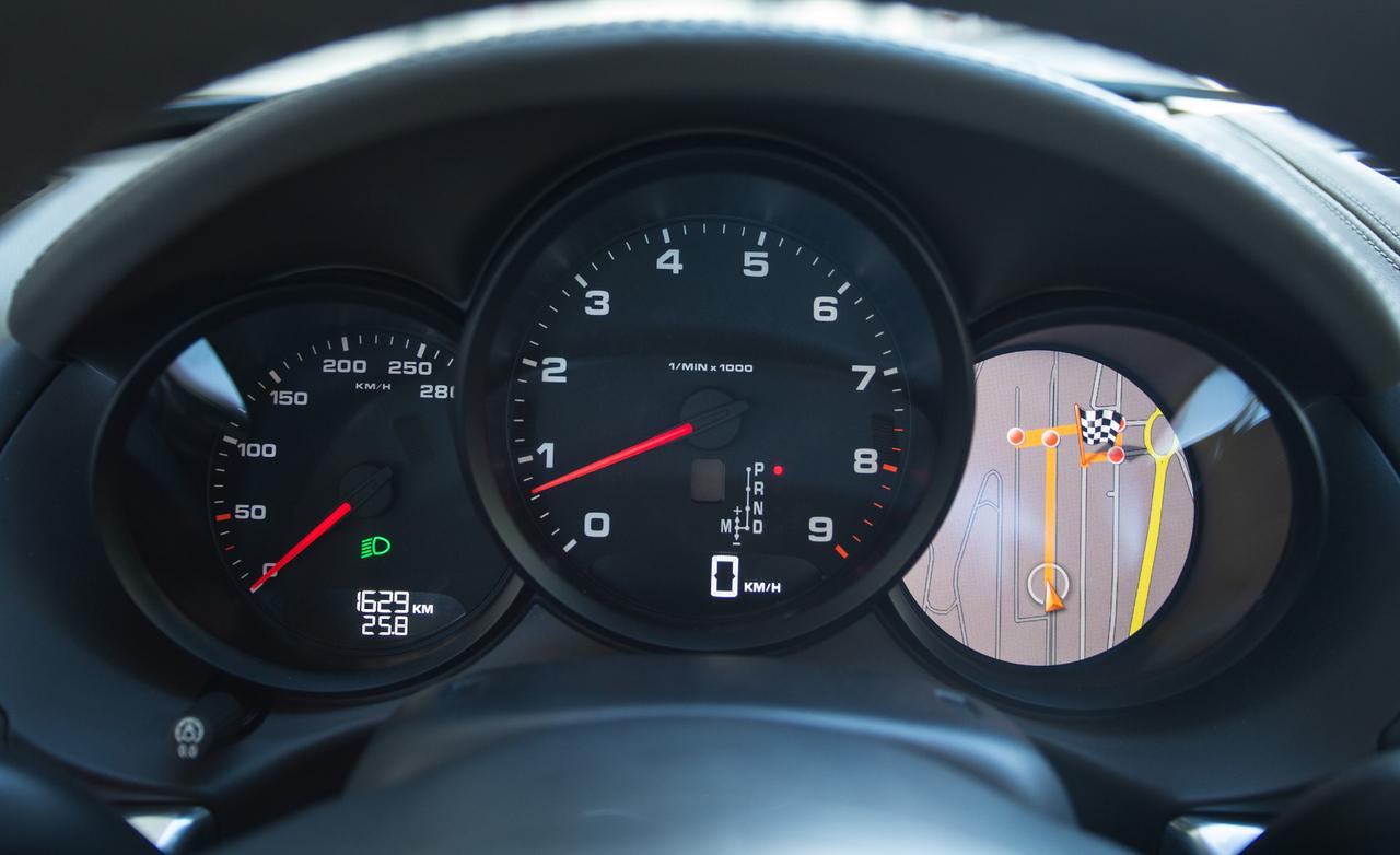 porsche cayman тест