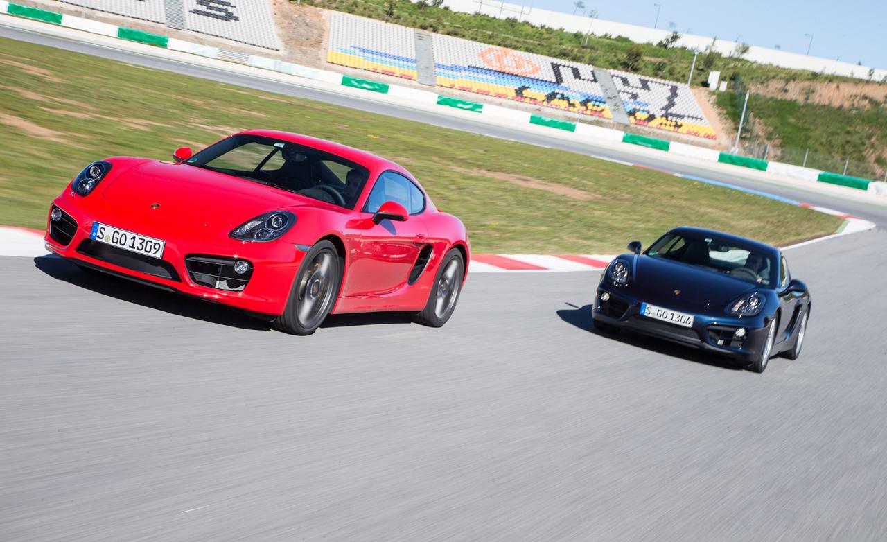 Тест обновленного Porsche Cayman