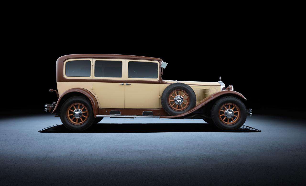 1929 года mercedes-benz nurburg W08
