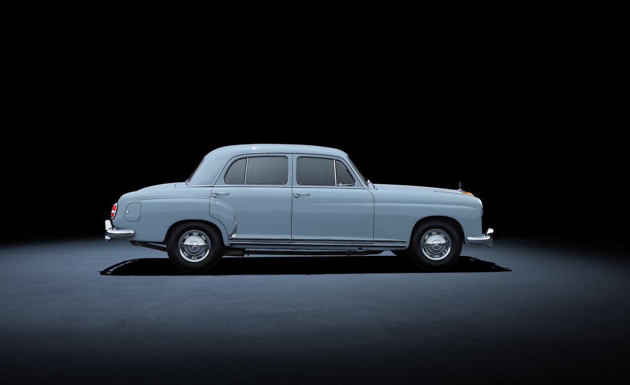 1955 года mercedes-benz 220 W180