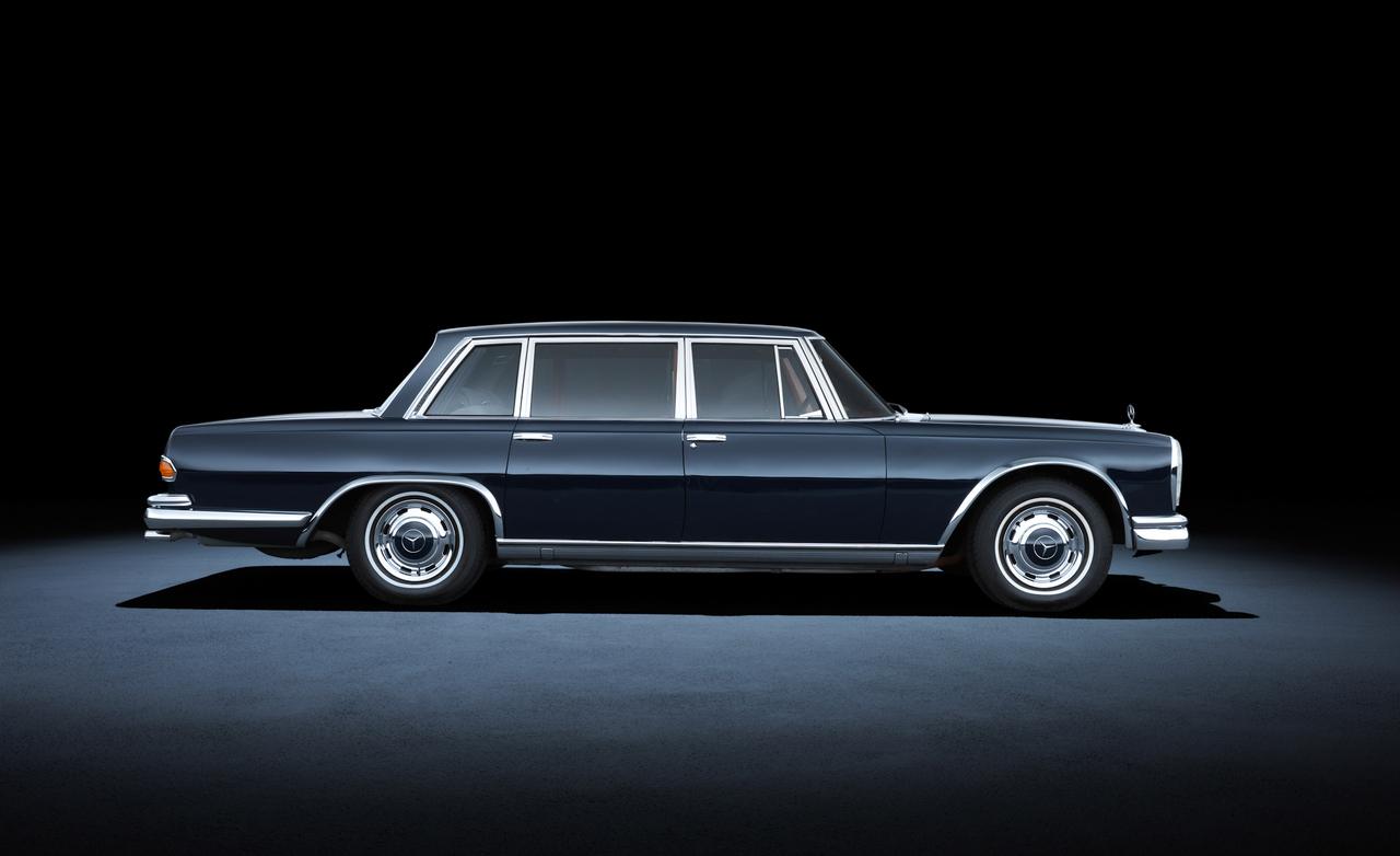 1963 года mercedes-benz 600 W100