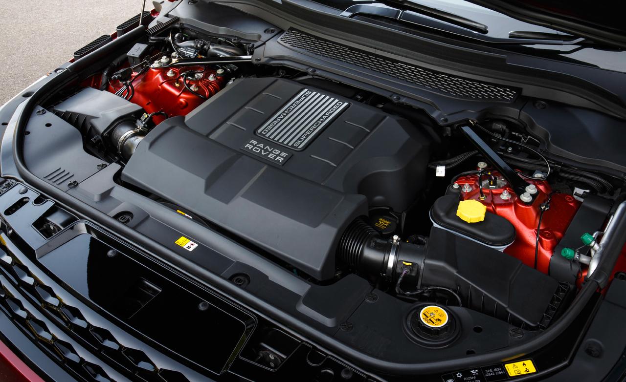 land rover range rover sport двигатель
