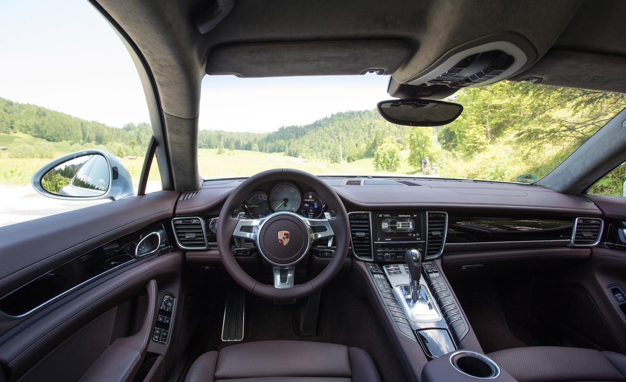 Porsche panamera-s drive-my test 2013 салон порше