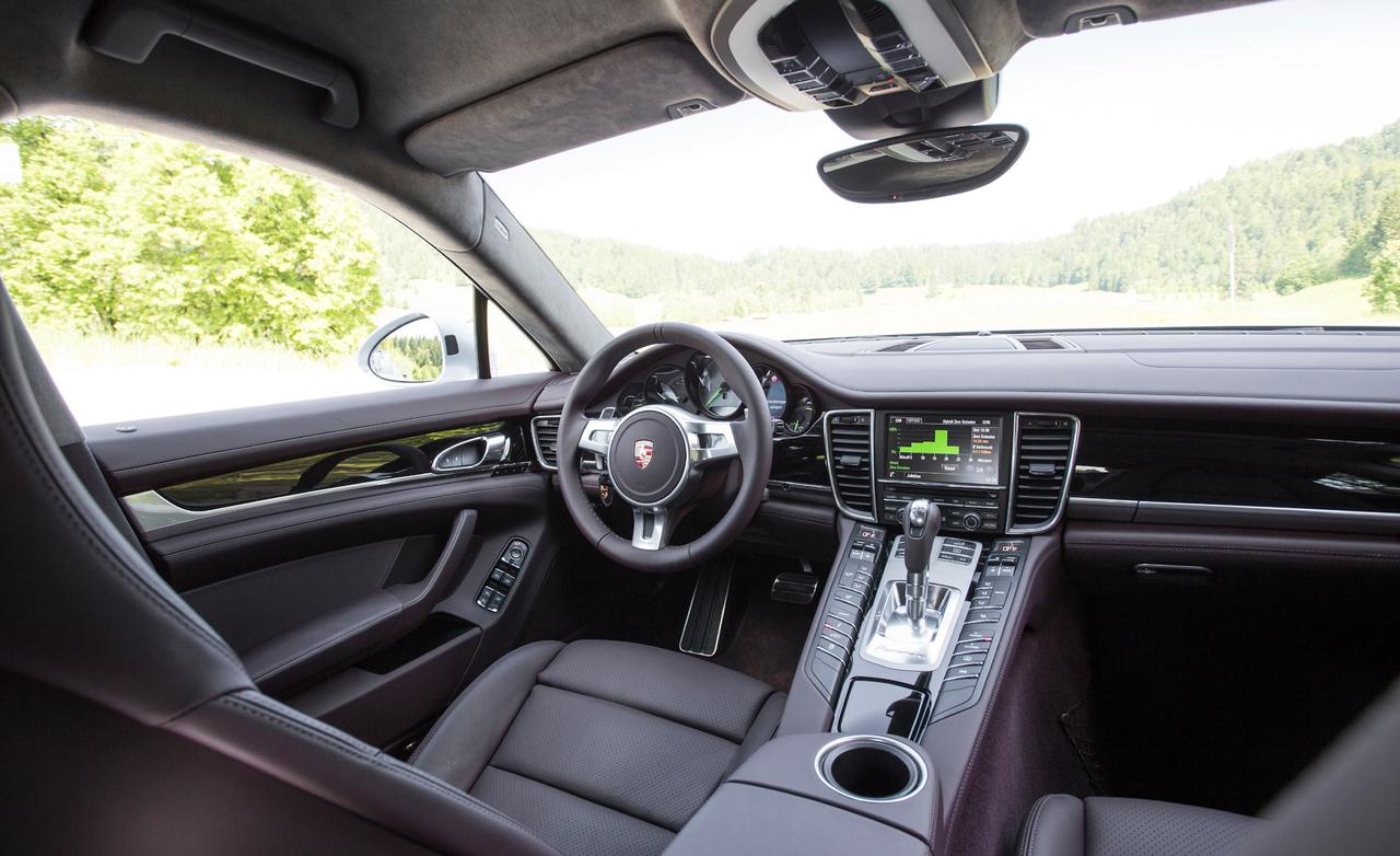 Porsche panamera-s drive-my test 2013 салон порше