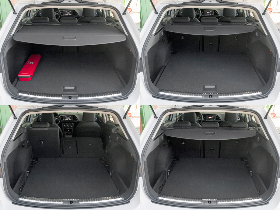 Seat Leon ST 2014 багажник