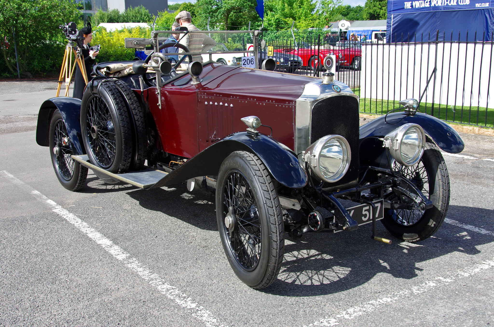 Покоритель холмов Vauxhall E-Type 30-98 1920 года