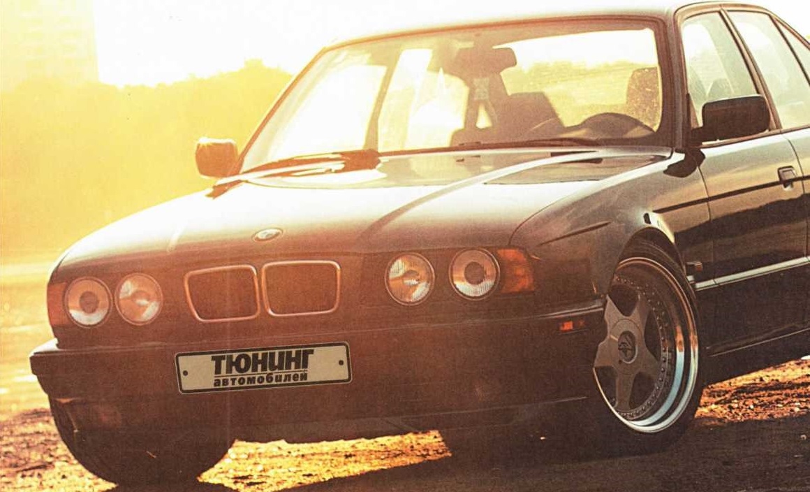 Тюнинг BMW 540 E34 M60 1995 года выпуска