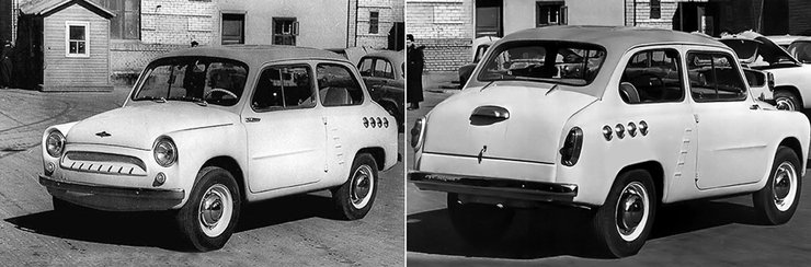 Опытный образец автомобиля «Москвич-444».