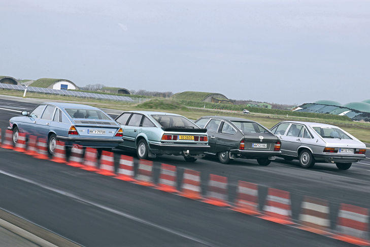 Тест-драйв Audi 100 Avant 5E, Citroen CX 2400, Lancia Gamma 2500 и Rover SD1 2600