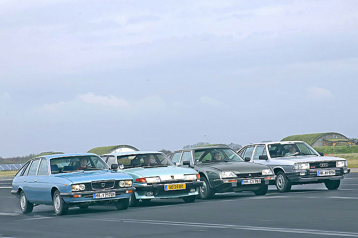Тест-драйв Audi 100 Avant 5E, Citroen CX 2400, Lancia Gamma 2500 и Rover SD1 2600