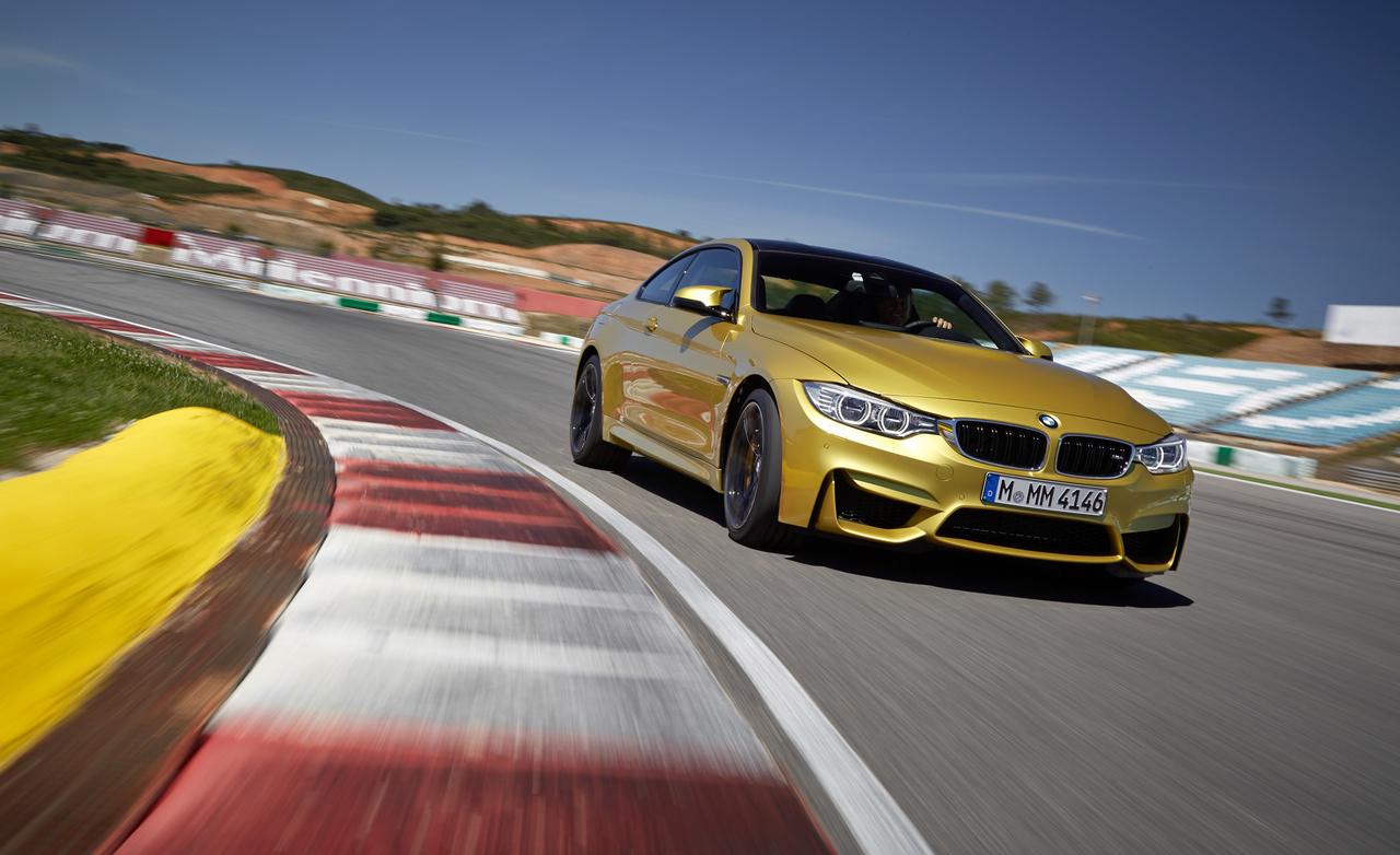 BMW M4 F82 на треке