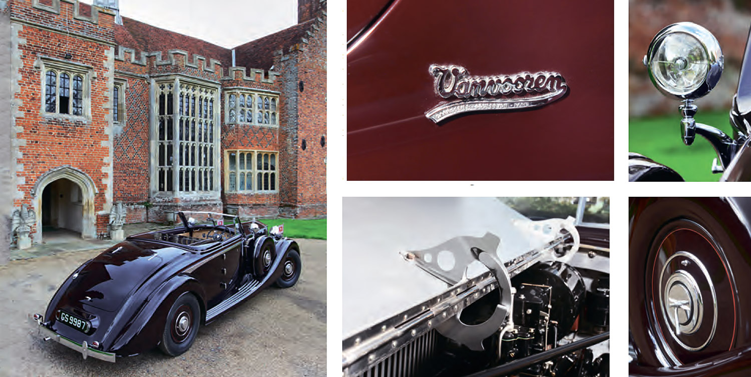 Rolls-Royce Phantom III V12 Vanvooren Cabriolet