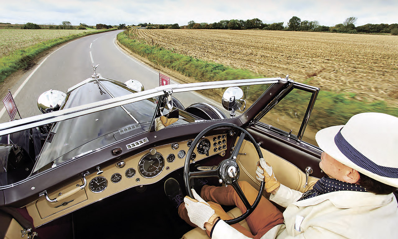 Rolls-Royce Phantom III V12 Vanvooren Cabriolet driven