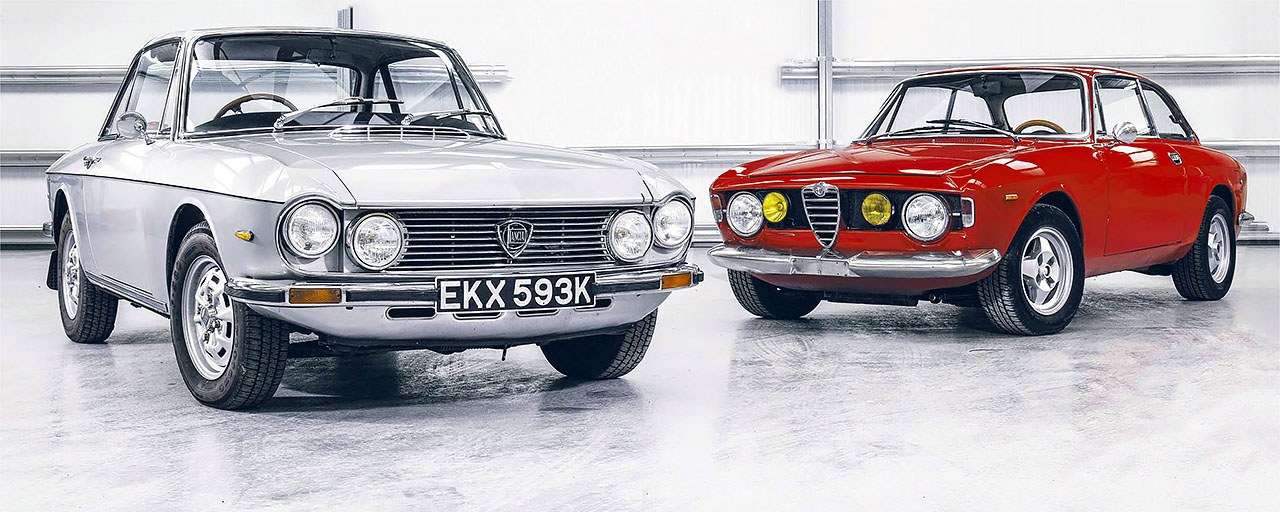 Lancia Fulvia Coupe 1.3S vs. Alfa Romeo GT 1300 Junior