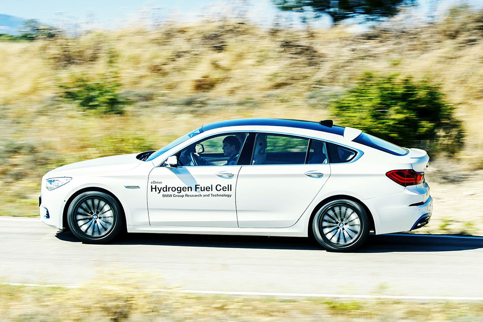 BMW 5 Series GT FCEV F07 Hydrogen fuel cell prototype