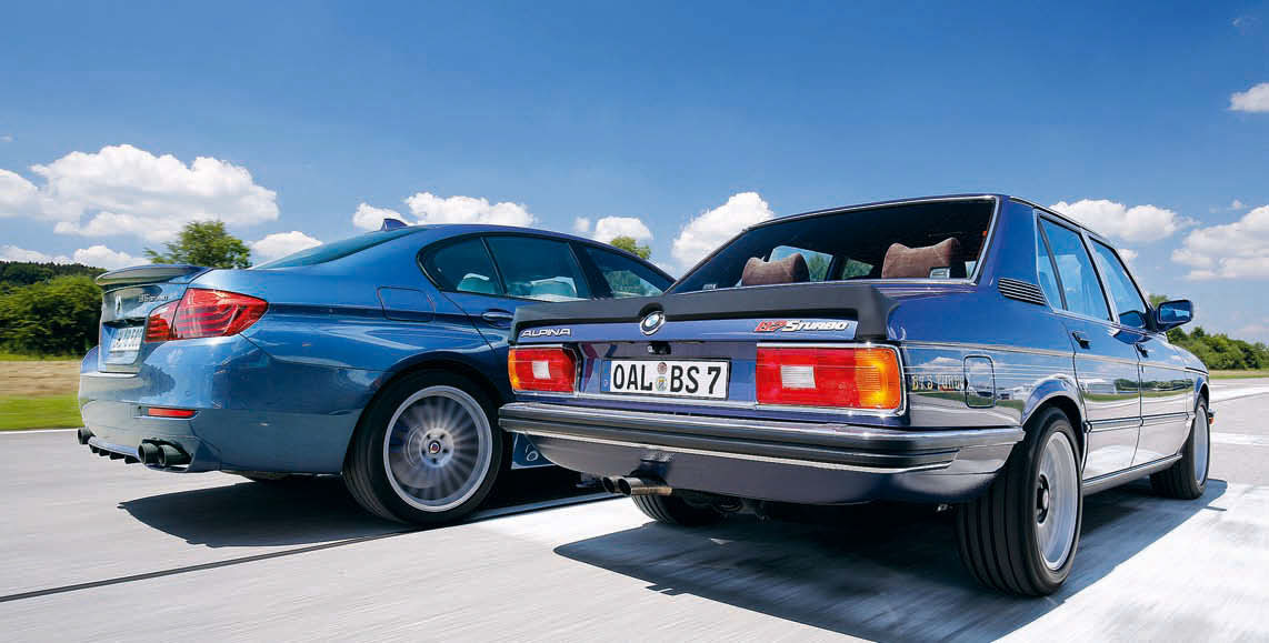 E12 B7 S Turbo Saloon vs. F10 B5 Bi-Turbo Edition 50 Saloon