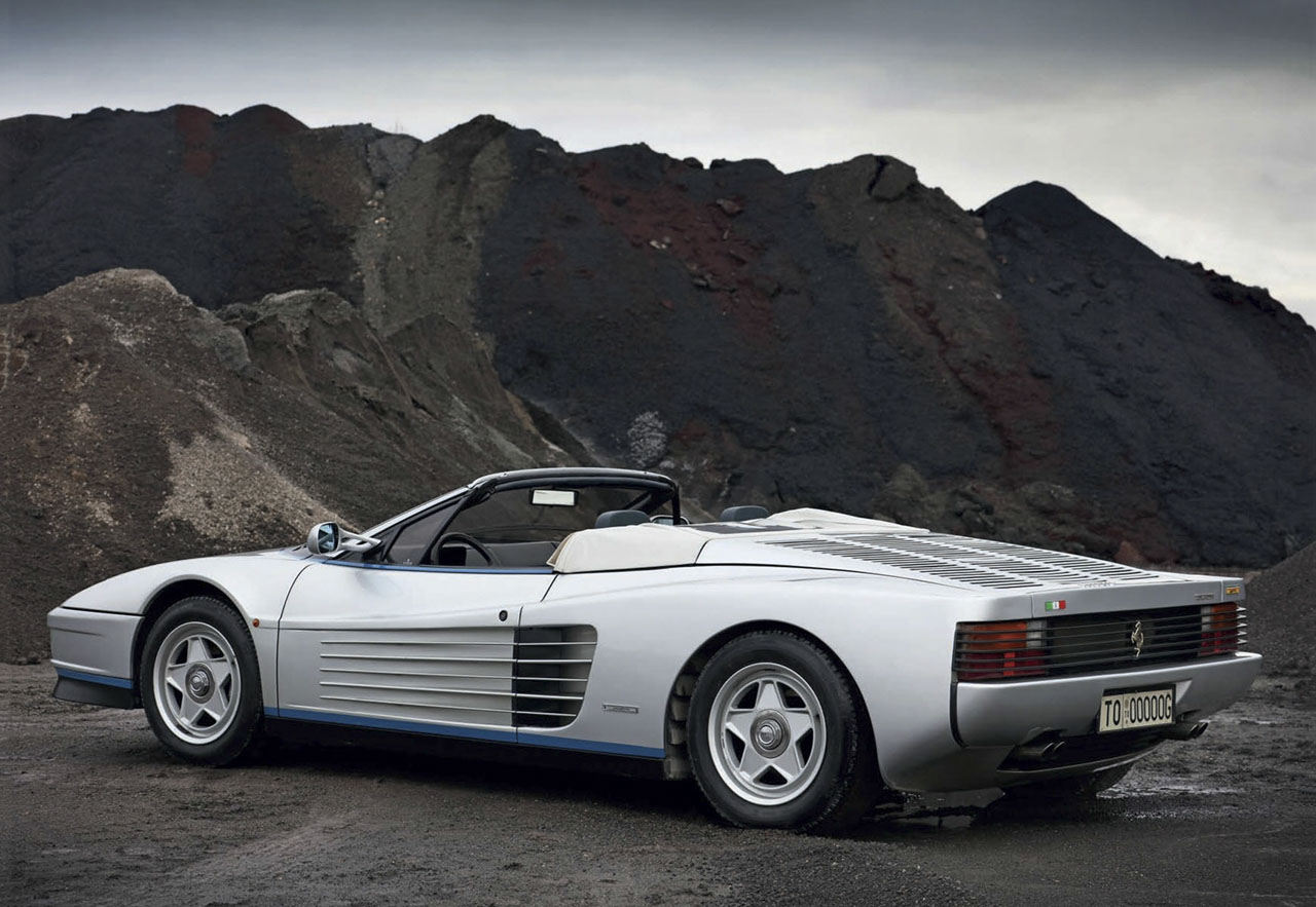Unique Ferrari Testarossa Spider road test