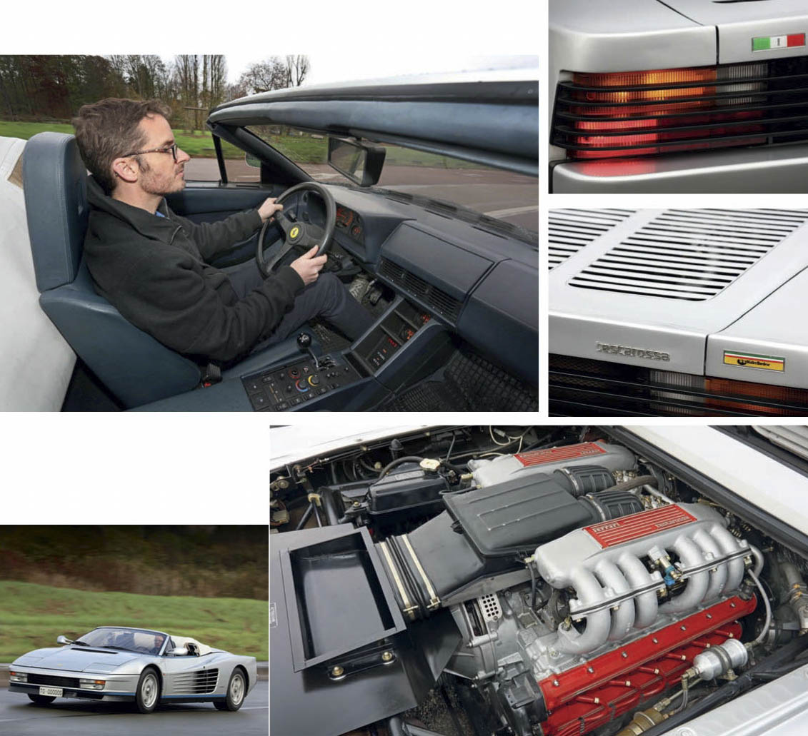 Unique Ferrari Testarossa Spider road test