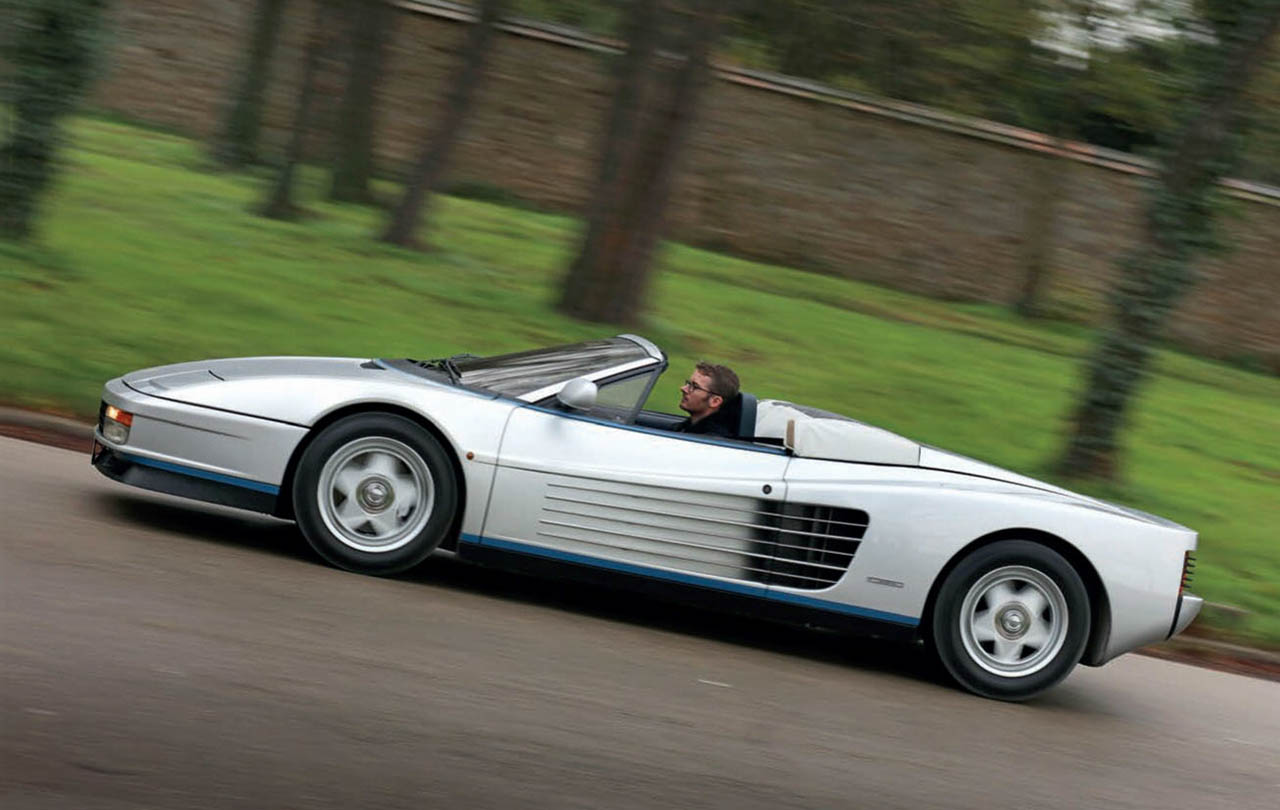 Unique Ferrari Testarossa Spider road test