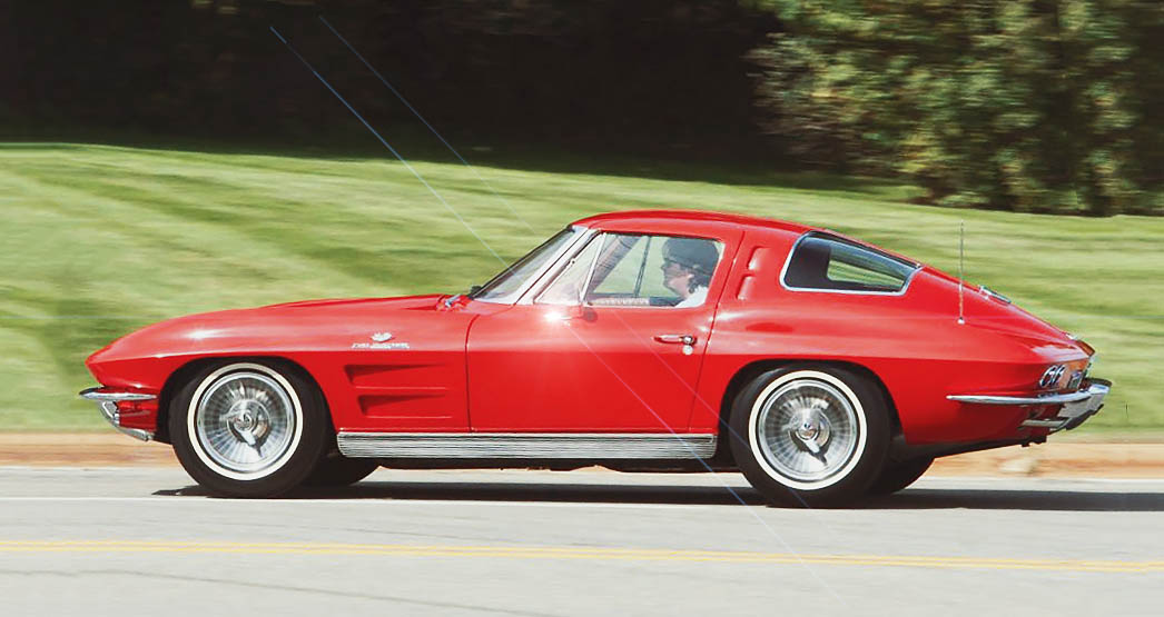 1963 Chevrolet Corvette Sting Ray C2 360bhp fuel injection version road test