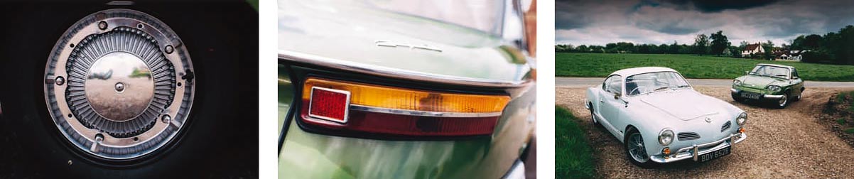 Panhard 24CT vs. Volkswagen Karmann Ghia air-cooled road test
