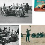 Armstrong lines up with Horan’s Salmson San Sebastian and the Austins of Chick and Baird; 1925 10-mile 600cc race, won by Gus Clifton (centre)