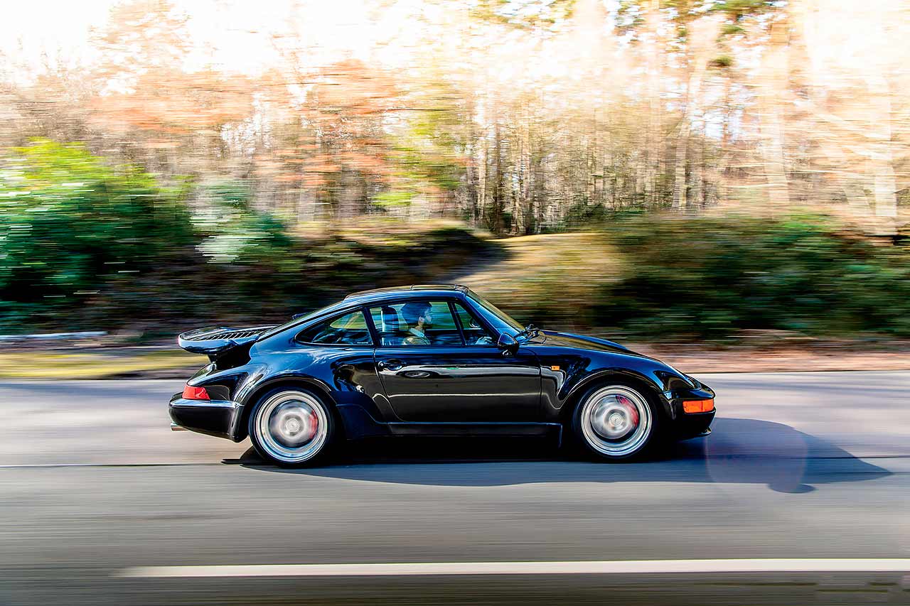 Porsche 964 Turbo 3.6 Flatnose road test