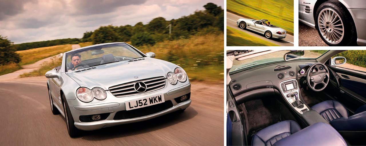 Mercedes-Benz SL55 AMG R230 road test