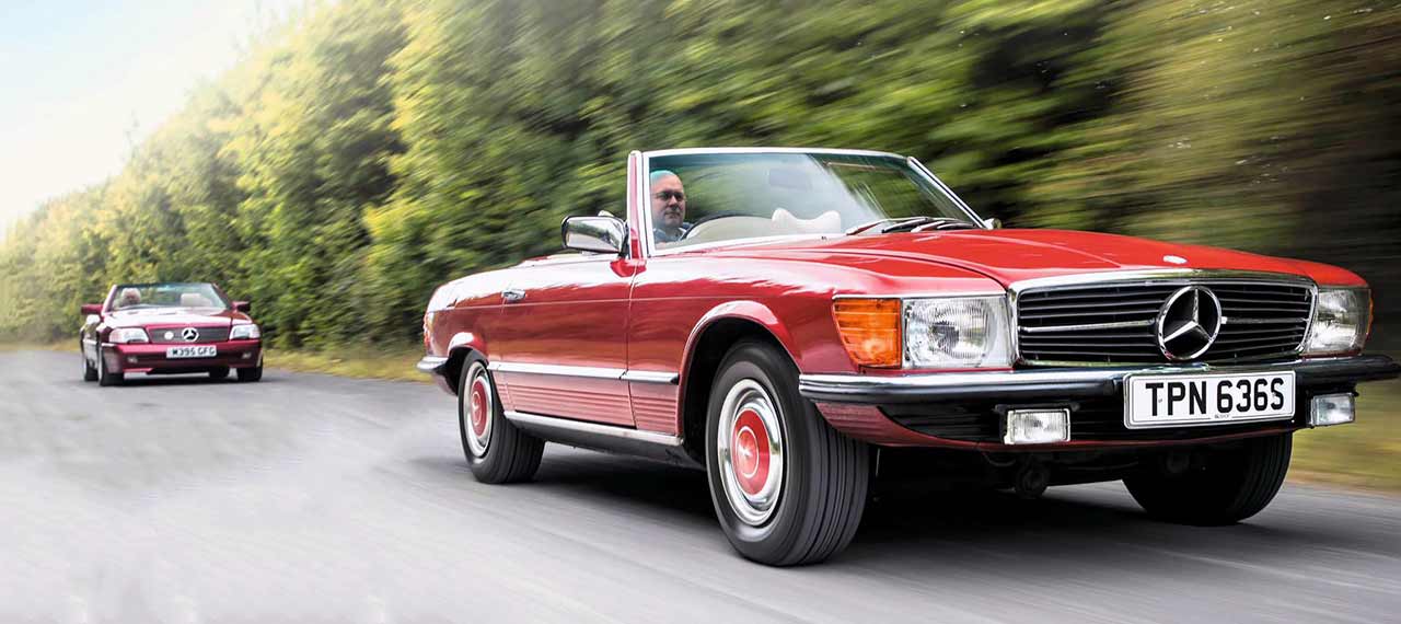 1977 Mercedes-Benz 350SL R107 road test