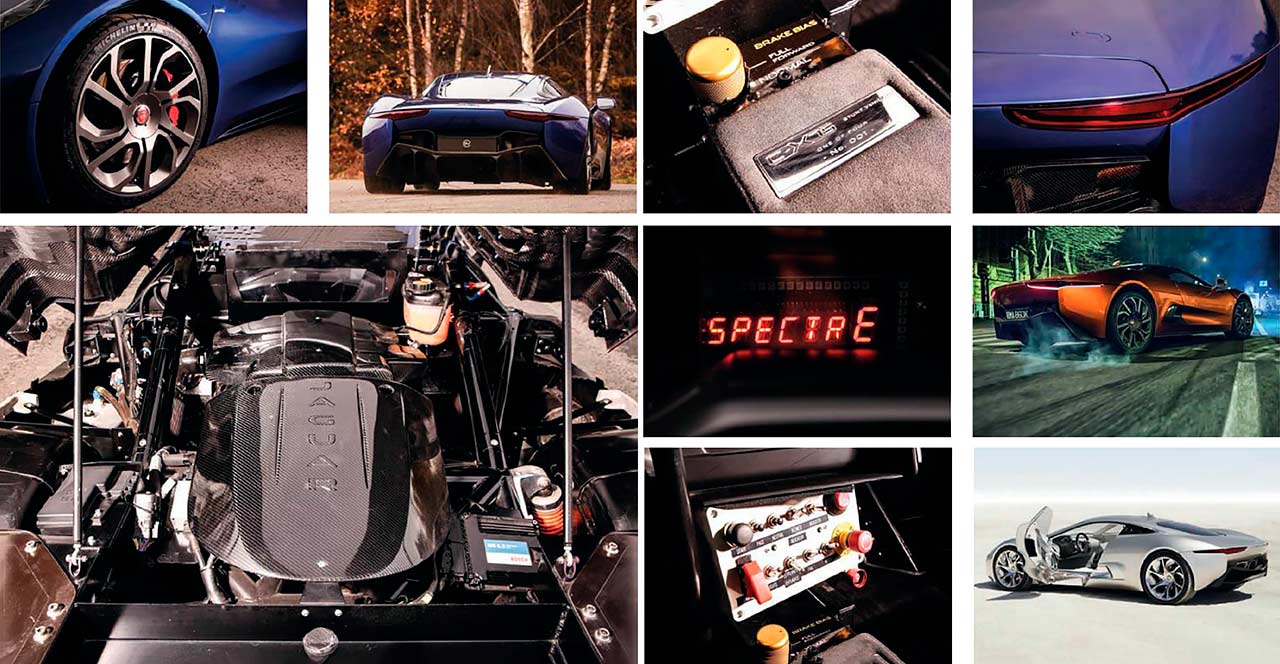 Driving the 007 Jaguar C-X75 on track