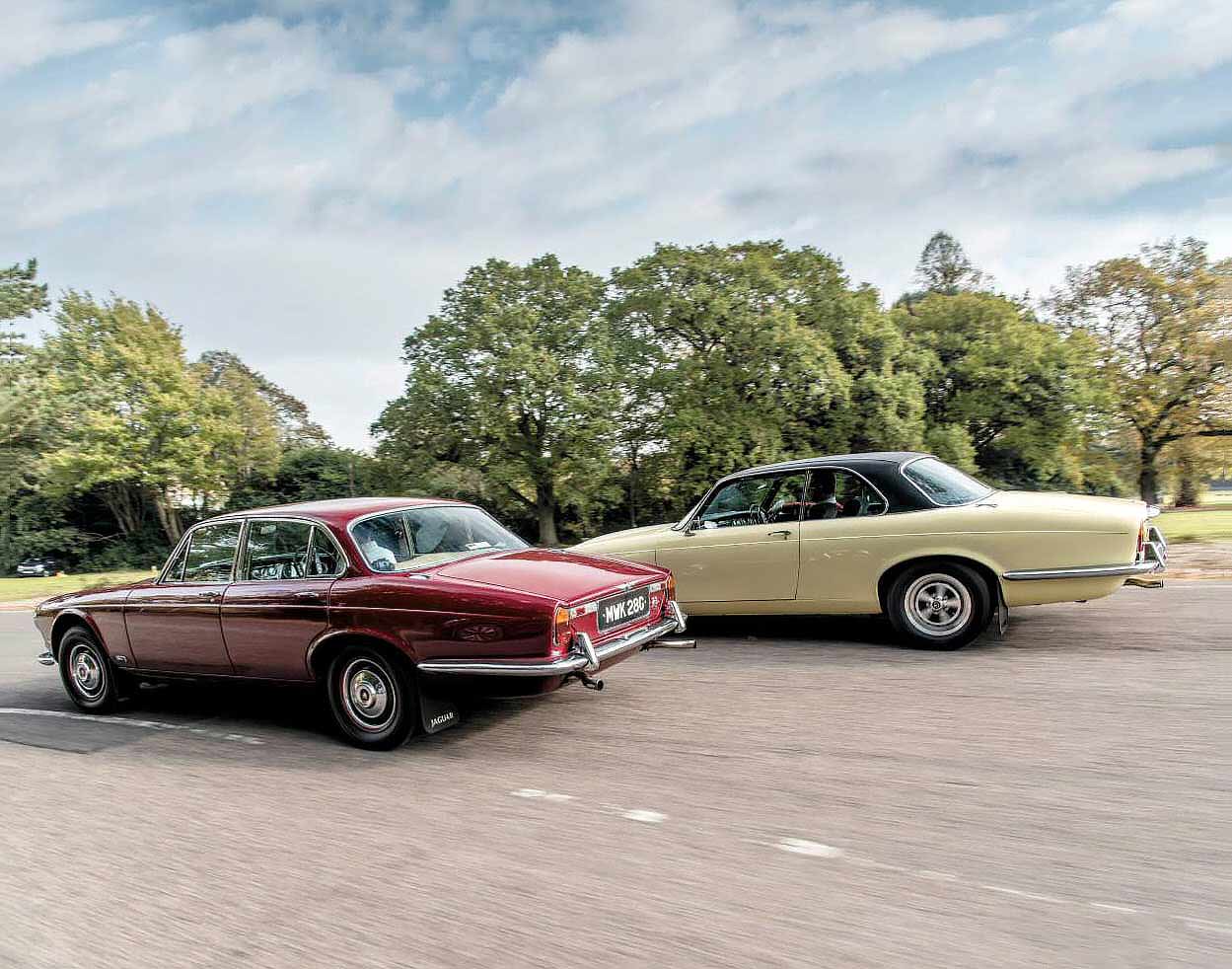 Jaguar XJ6 2.8 Series 1 and Daimler Sovereign Coupé