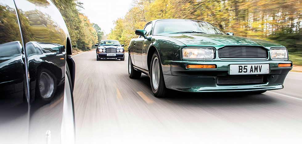 1990 Aston Martin Virage road test