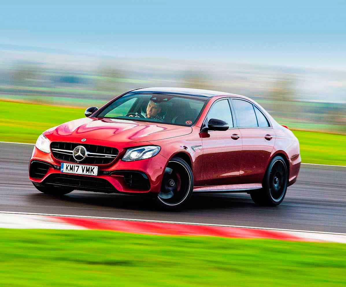 2018 Mercedes-AMG E63 S W213 on track