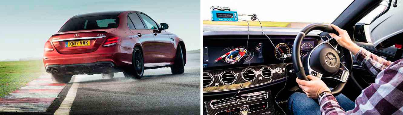 2018 Mercedes-AMG E63 S W213 on track