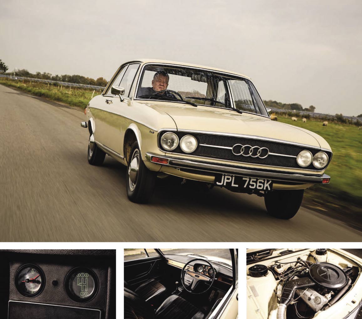 Audi 100LS C1 road test