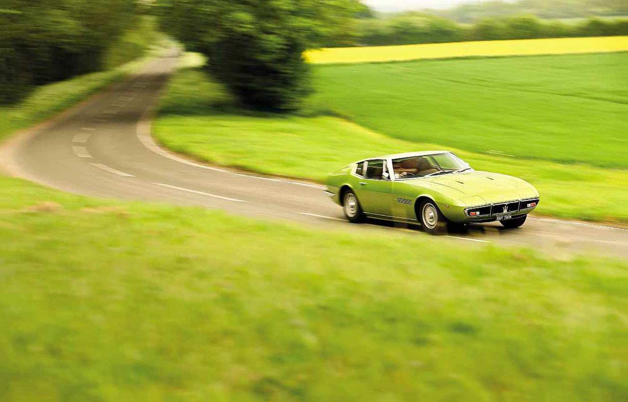 1971 Maserati Ghibli SS Tipo AM115 road test