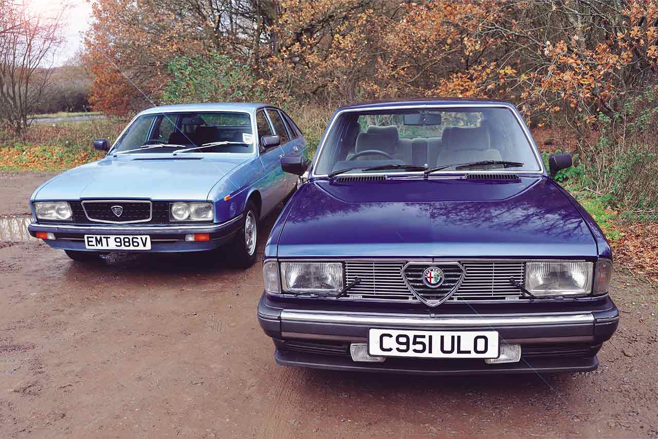 Alfa Romeo Alfa 6 Automatic Second Series vs. Lancia Gamma 2500