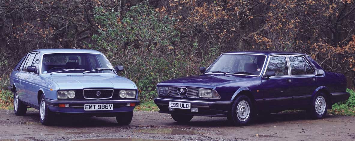 Alfa Romeo Alfa 6 Automatic Second Series vs. Lancia Gamma 2500