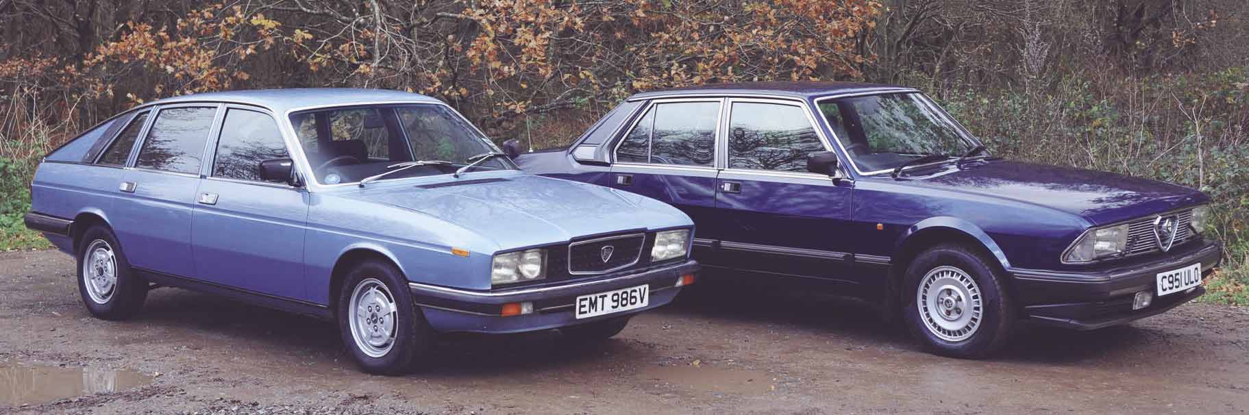 Alfa Romeo Alfa 6 Automatic Second Series vs. Lancia Gamma 2500
