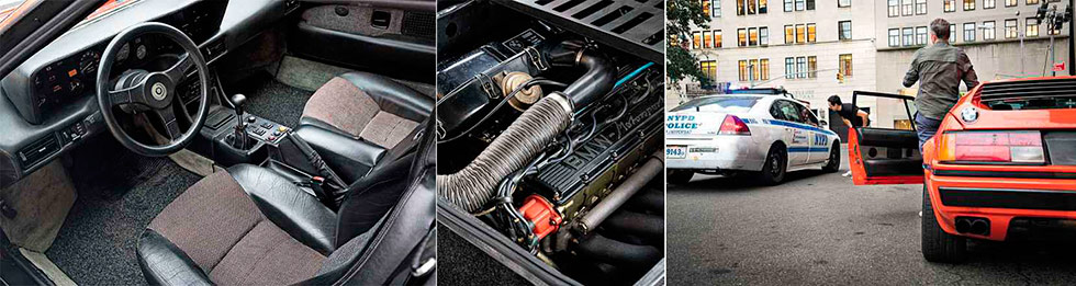 1981 BMW M1 E26 on New York’s streets driven