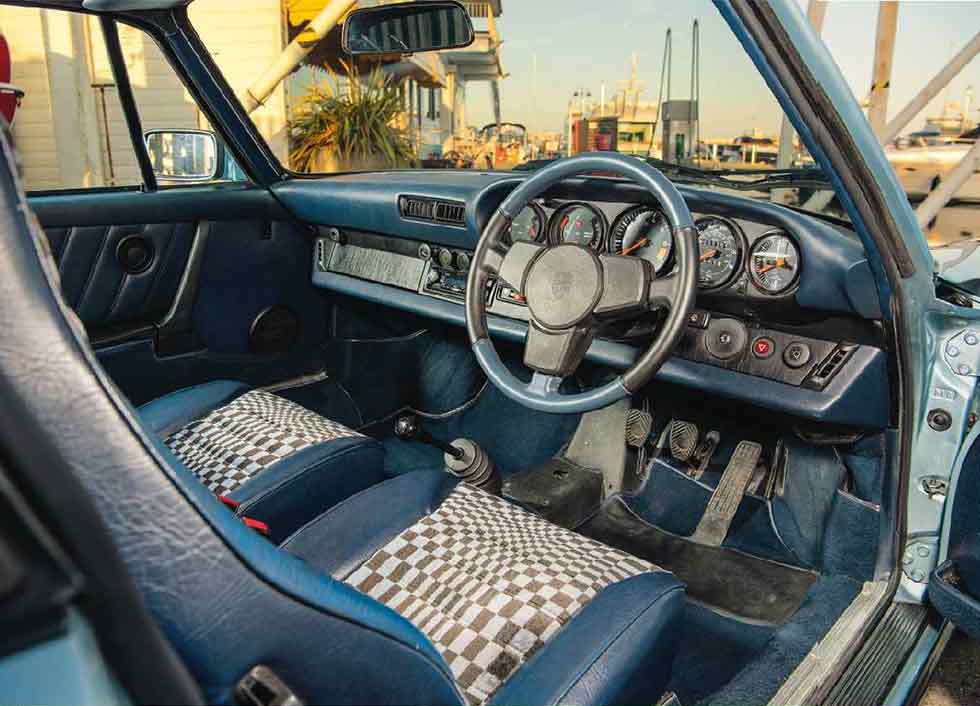 1983 Porsche 911 SC interior RHD