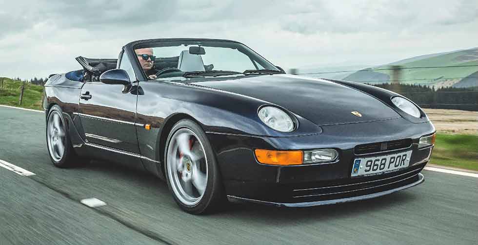 1993 Porsche 968 Cabriolet 360bhp with Rotrex supercharger - road test