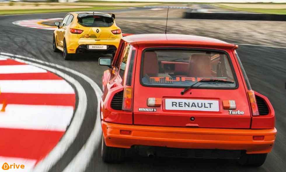 Clio Rs16 VS Renault 5 Turbo 1