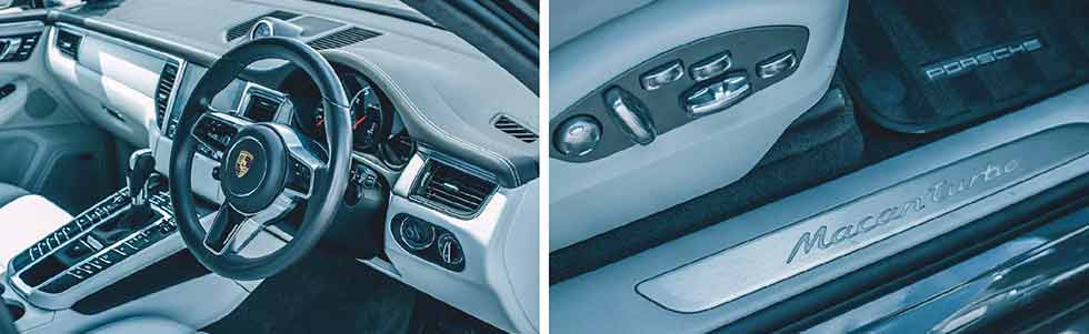 2019 Porsche Macan Performance Package Type 95B interior