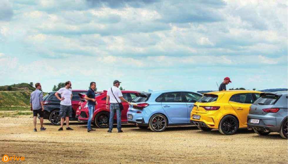 Honda Civic Hyundai i30 Peugeot 308 Renault Mégane Seat Leon